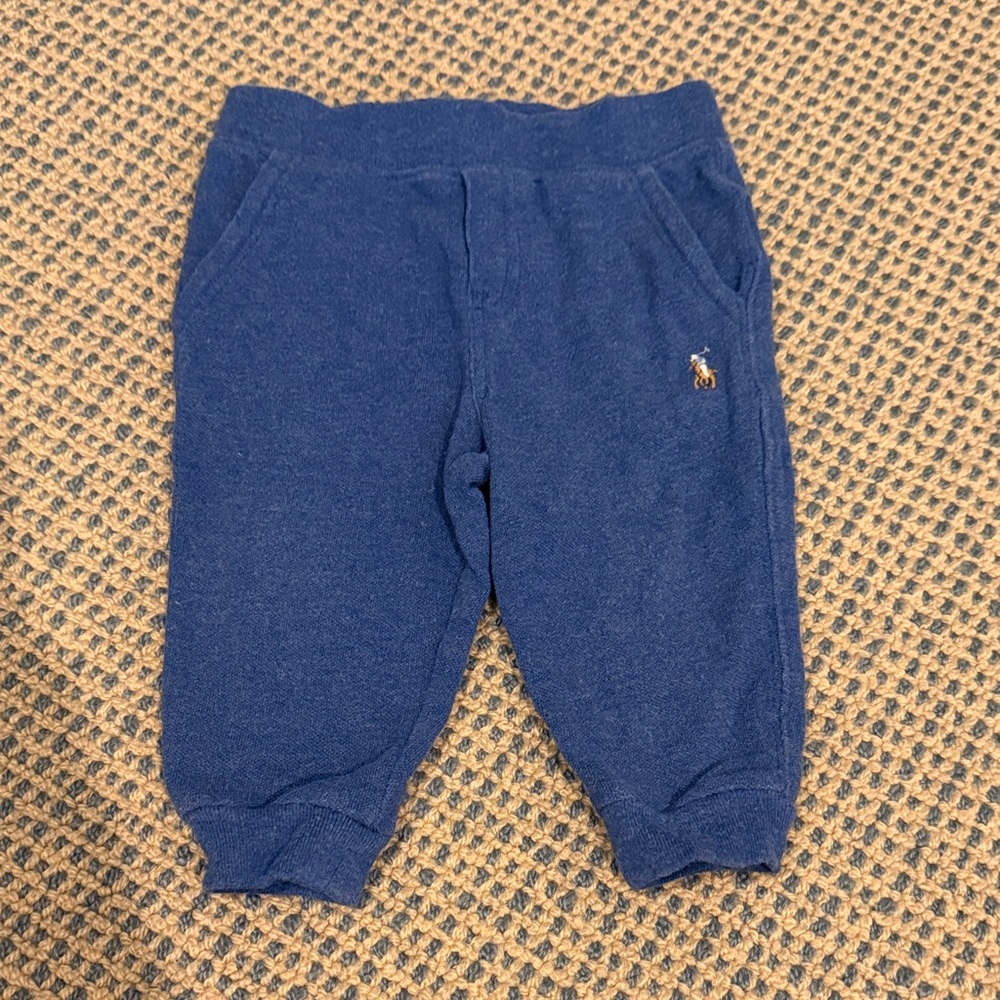 Ralph Lauren Navy Kids Sweatpants